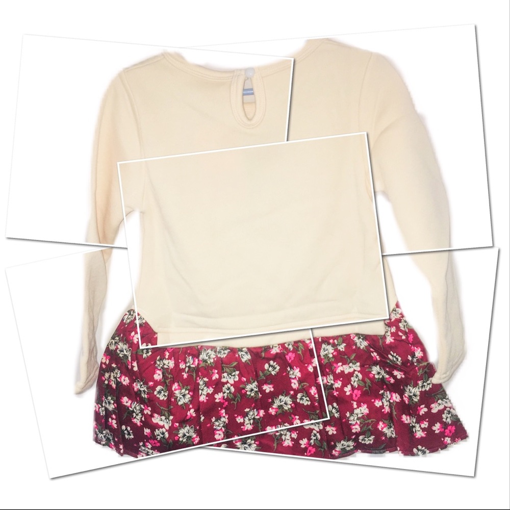 •HP!•LAST 1!•Autumn “Sweatshirt/Skirt Set” Dress• - Picture 4 of 8